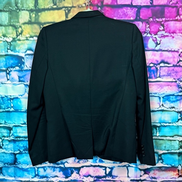 The Kooples wool Blazer with python lapels in black - Picture 2 of 6